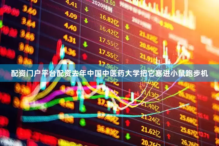 配资门户平台配资去年中国中医药大学把它塞进小鼠跑步机